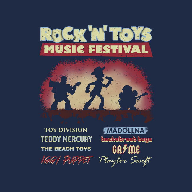 Rock N Toys Music Festival-Womens-Fitted-Tee-NMdesign