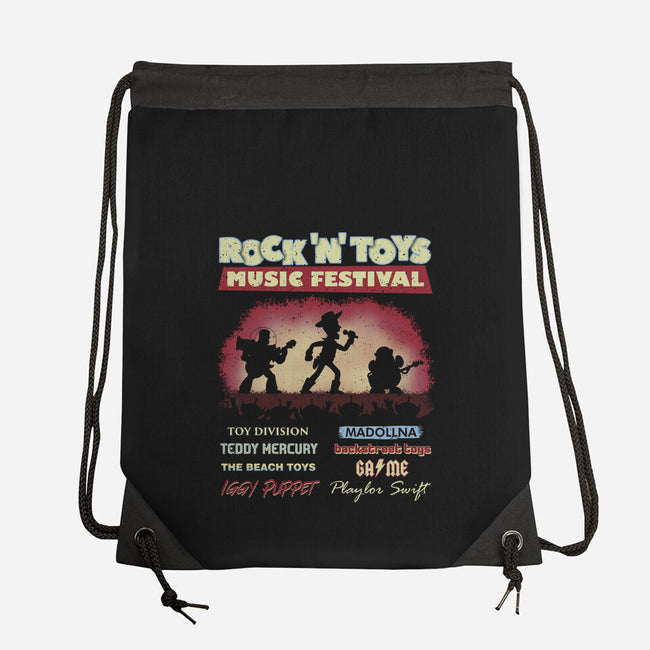 Rock N Toys Music Festival-None-Drawstring-Bag-NMdesign