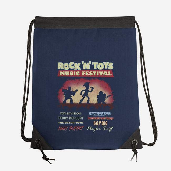Rock N Toys Music Festival-None-Drawstring-Bag-NMdesign