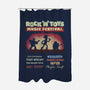 Rock N Toys Music Festival-None-Polyester-Shower Curtain-NMdesign