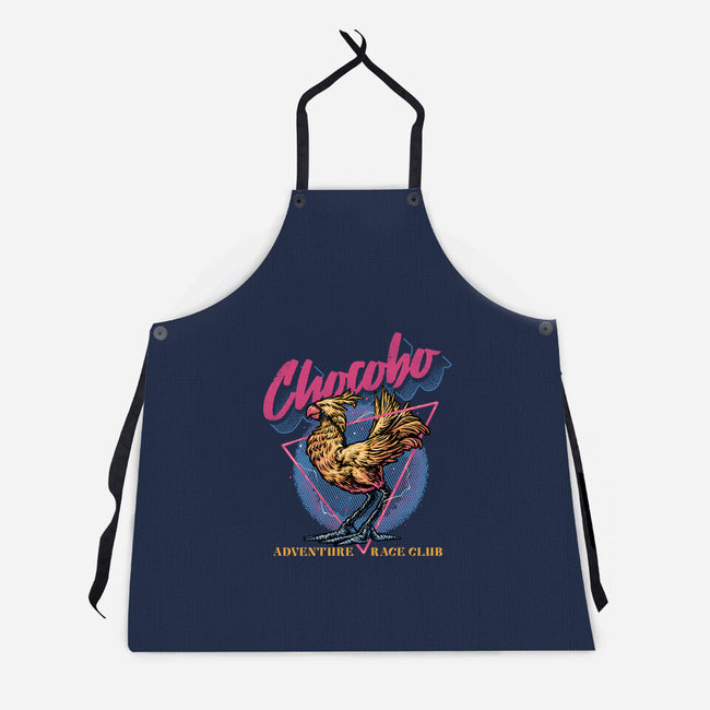 Adventure Racing Club-Unisex-Kitchen-Apron-glitchygorilla