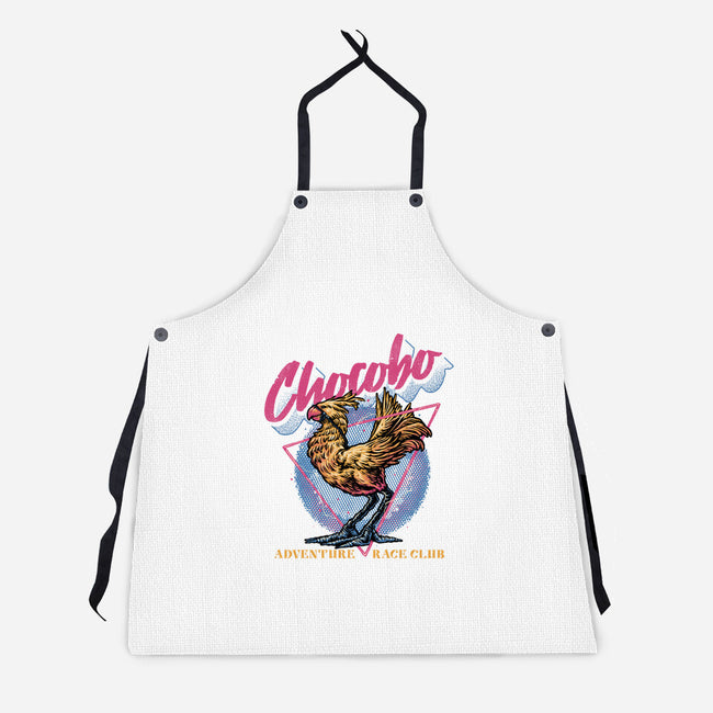 Adventure Racing Club-Unisex-Kitchen-Apron-glitchygorilla