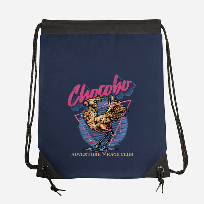 Adventure Racing Club-None-Drawstring-Bag-glitchygorilla