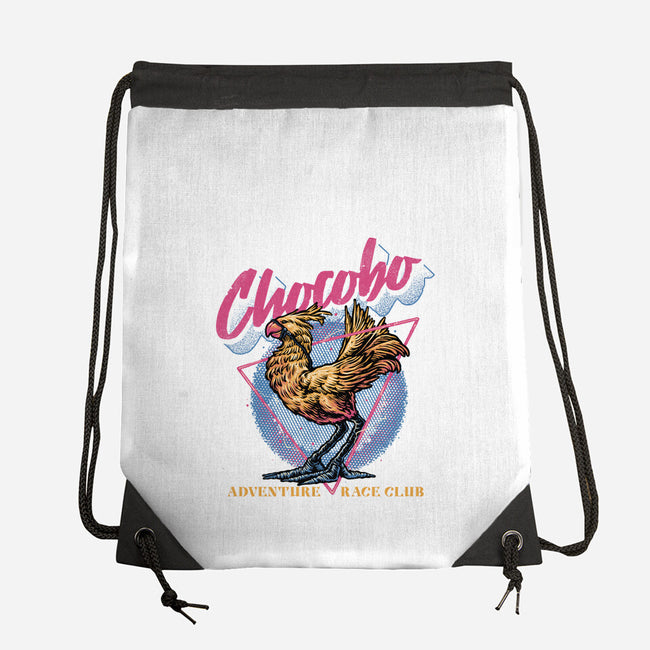 Adventure Racing Club-None-Drawstring-Bag-glitchygorilla