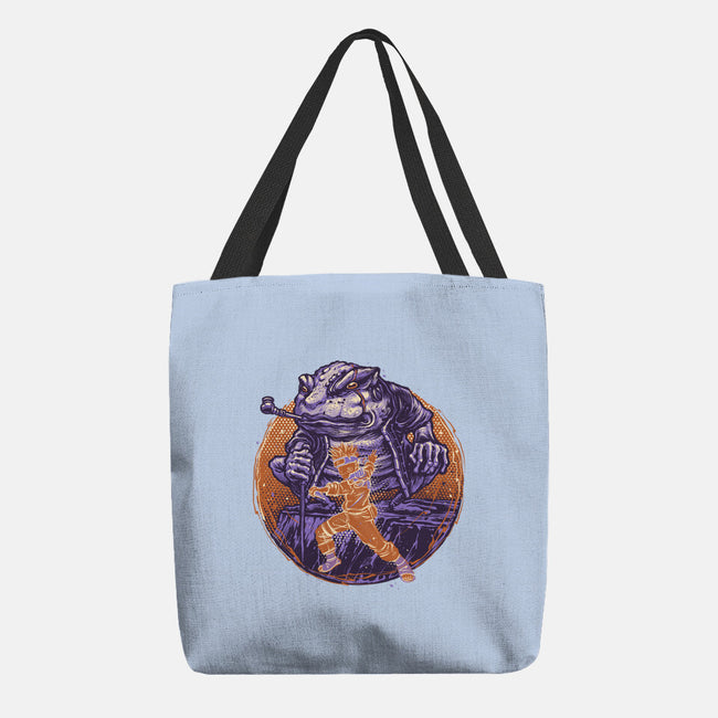 Spirit Of The Grumpy Toad-None-Basic Tote-Bag-glitchygorilla