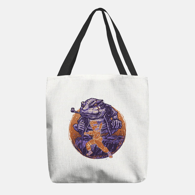 Spirit Of The Grumpy Toad-None-Basic Tote-Bag-glitchygorilla