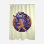 Spirit Of The Grumpy Toad-None-Polyester-Shower Curtain-glitchygorilla