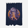 Spirit Of The Grumpy Toad-None-Polyester-Shower Curtain-glitchygorilla
