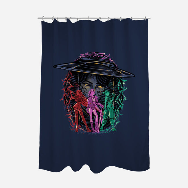 Hunt In Style-None-Polyester-Shower Curtain-glitchygorilla