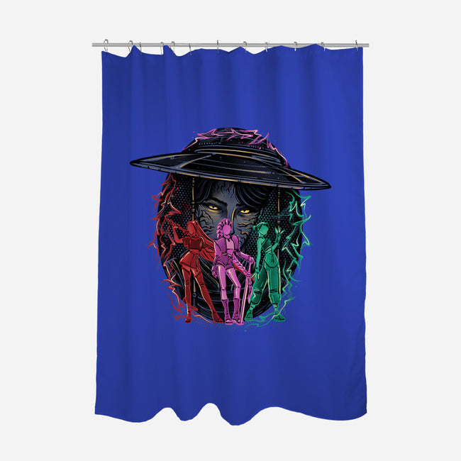 Hunt In Style-None-Polyester-Shower Curtain-glitchygorilla