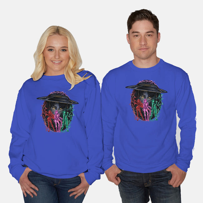 Hunt In Style-Unisex-Crew Neck-Sweatshirt-glitchygorilla