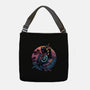 Crow From The Underworld-None-Adjustable Tote-Bag-glitchygorilla