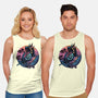 Crow From The Underworld-Unisex-Basic-Tank-glitchygorilla