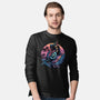 Crow From The Underworld-Mens-Long Sleeved-Tee-glitchygorilla