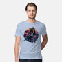 Crow From The Underworld-Mens-Premium-Tee-glitchygorilla