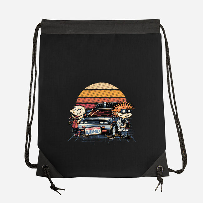 Outamilk-None-Drawstring-Bag-glitchygorilla