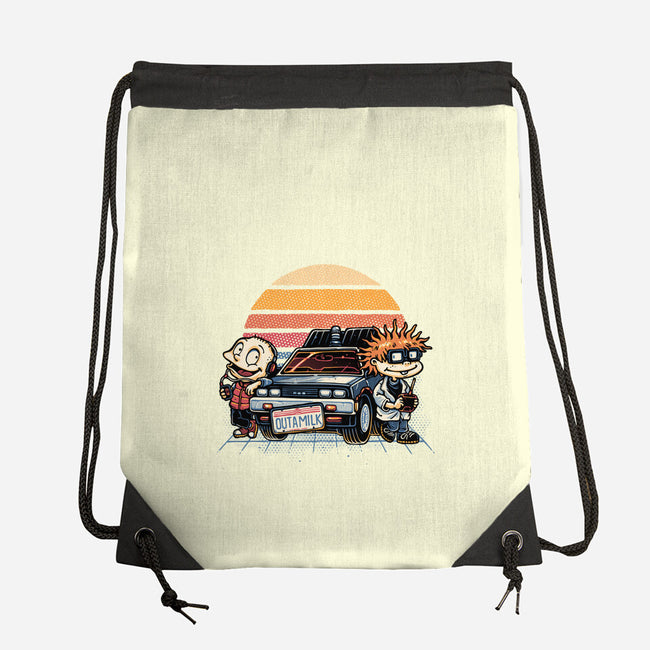 Outamilk-None-Drawstring-Bag-glitchygorilla