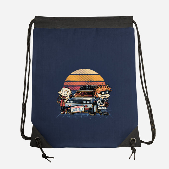 Outamilk-None-Drawstring-Bag-glitchygorilla