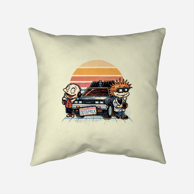 Outamilk-None-Removable Cover w Insert-Throw Pillow-glitchygorilla