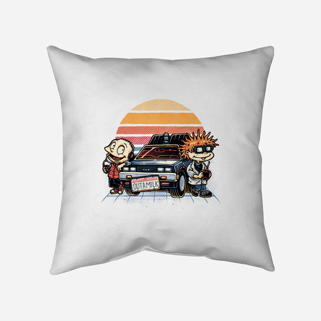 Outamilk-None-Removable Cover w Insert-Throw Pillow-glitchygorilla