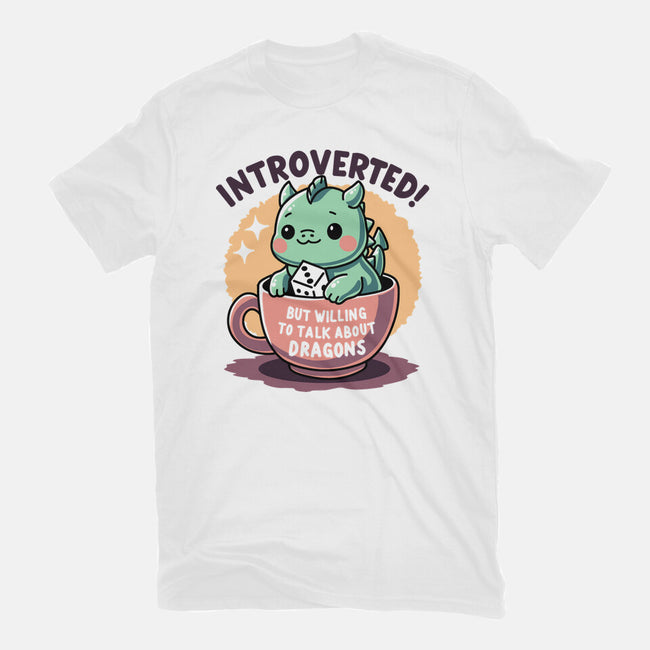 Willing To Talk About Dragons-Womens-Fitted-Tee-FunkVampire
