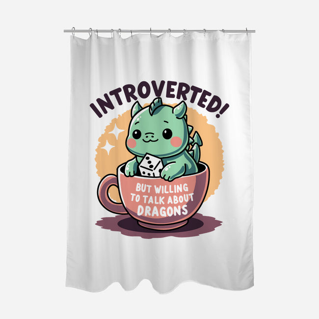 Willing To Talk About Dragons-None-Polyester-Shower Curtain-FunkVampire