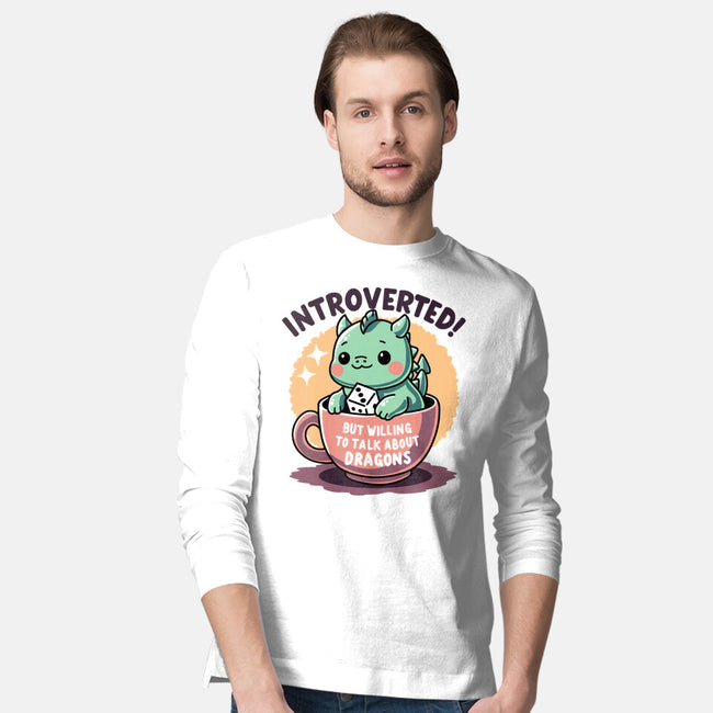 Willing To Talk About Dragons-Mens-Long Sleeved-Tee-FunkVampire