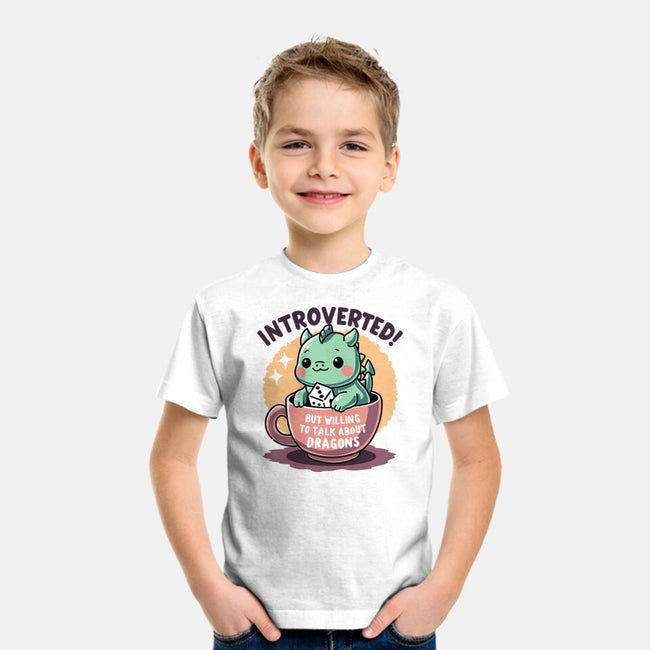 Willing To Talk About Dragons-Youth-Basic-Tee-FunkVampire