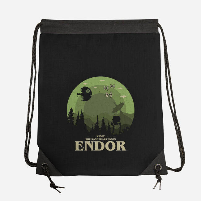 Visit Endor-None-Drawstring-Bag-turborat14