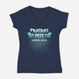 Procras Fest-Womens-V-Neck-Tee-Raffiti