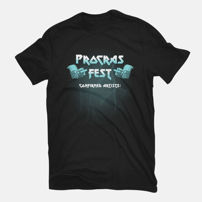 Procras Fest-Womens-Fitted-Tee-Raffiti