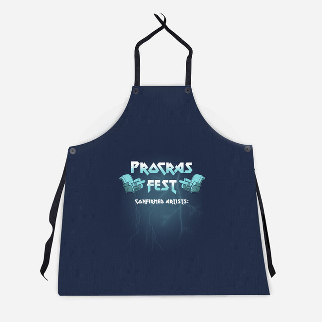 Procras Fest-Unisex-Kitchen-Apron-Raffiti