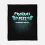 Procras Fest-None-Fleece-Blanket-Raffiti