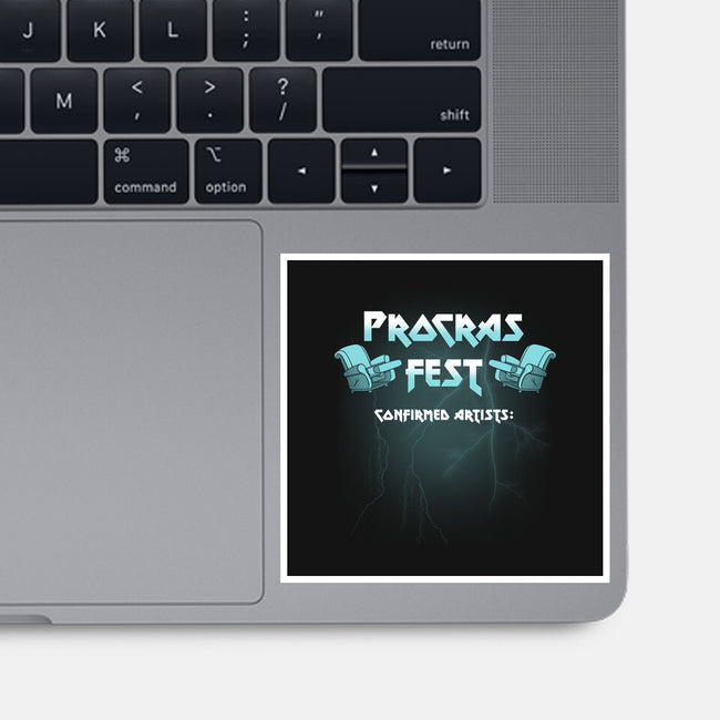 Procras Fest-None-Glossy-Sticker-Raffiti