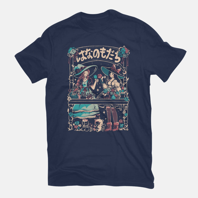 Flower Witches-Unisex-Basic-Tee-Arigatees