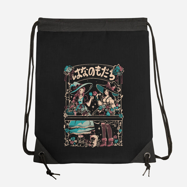 Flower Witches-None-Drawstring-Bag-Arigatees