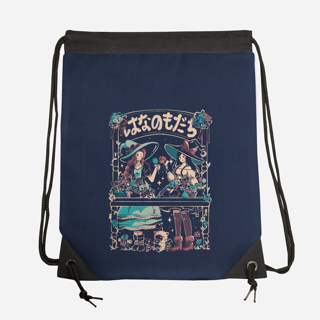 Flower Witches-None-Drawstring-Bag-Arigatees