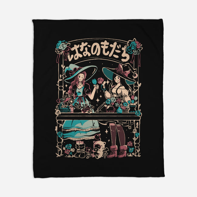 Flower Witches-None-Fleece-Blanket-Arigatees