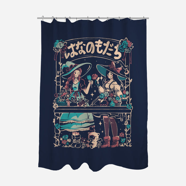 Flower Witches-None-Polyester-Shower Curtain-Arigatees