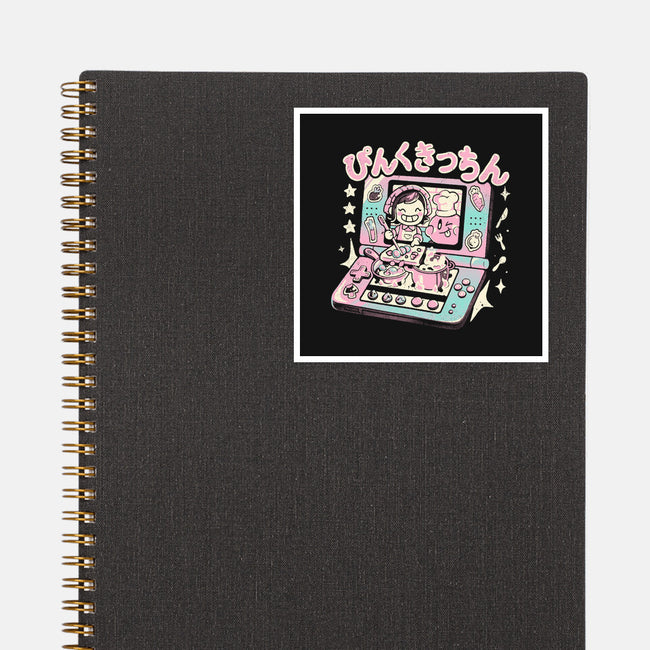 Pink Kitchen-None-Glossy-Sticker-Arigatees