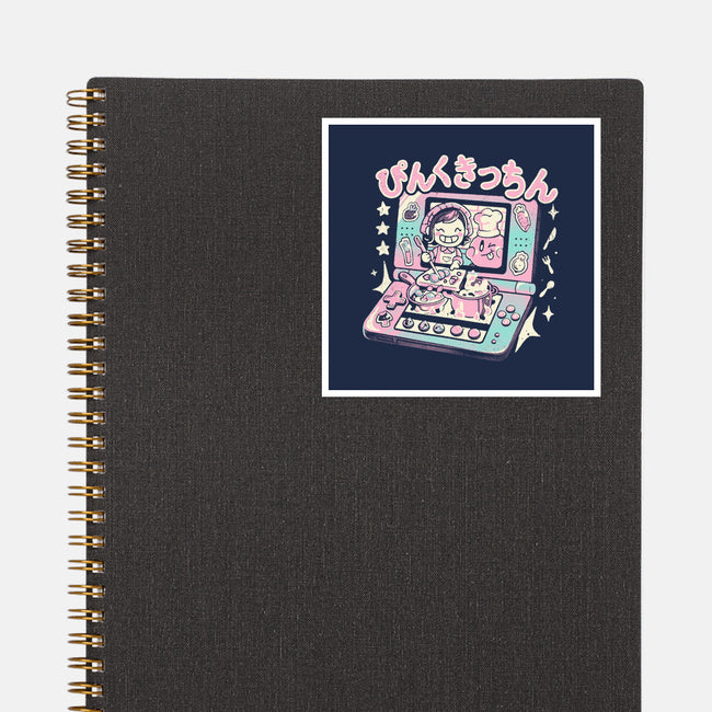 Pink Kitchen-None-Glossy-Sticker-Arigatees