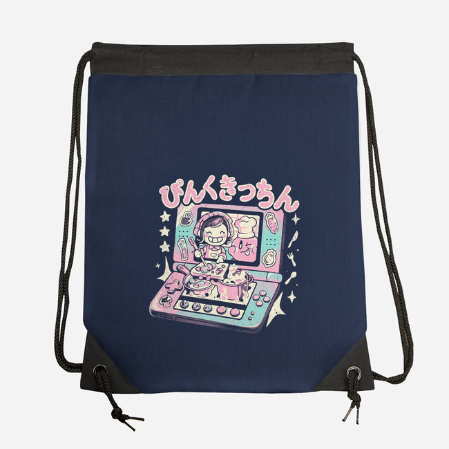 Pink Kitchen-None-Drawstring-Bag-Arigatees