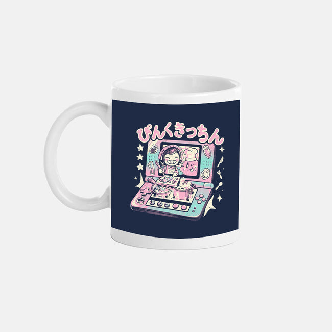 Pink Kitchen-None-Mug-Drinkware-Arigatees