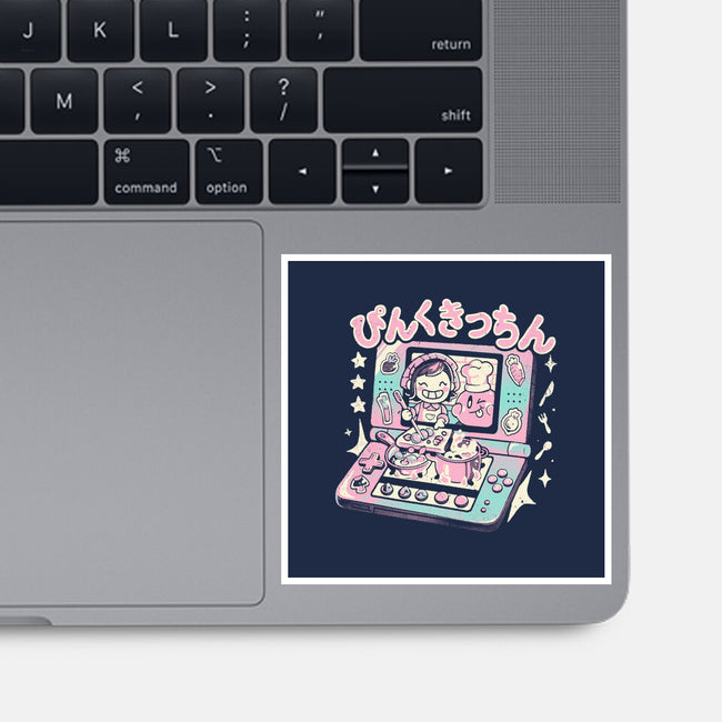 Pink Kitchen-None-Glossy-Sticker-Arigatees