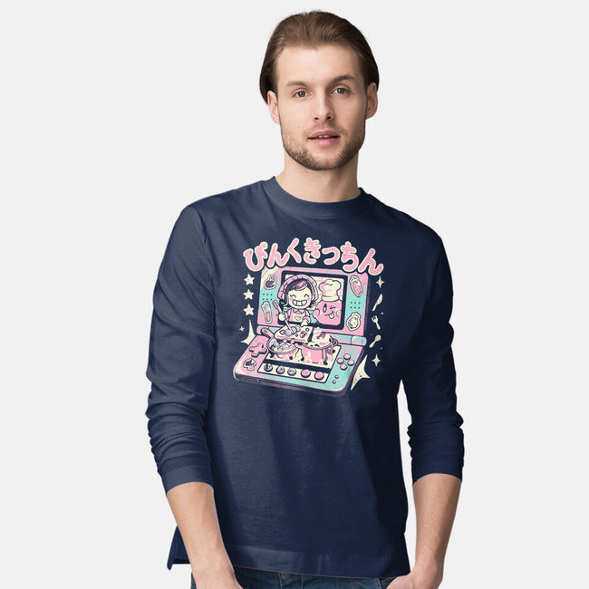 Pink Kitchen-Mens-Long Sleeved-Tee-Arigatees