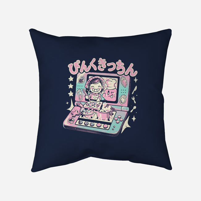 Pink Kitchen-None-Removable Cover w Insert-Throw Pillow-Arigatees