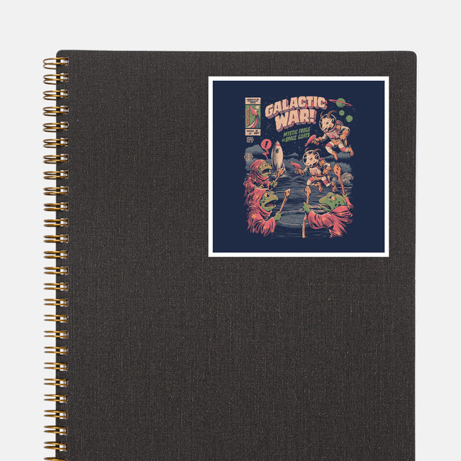 Galactic War-None-Glossy-Sticker-eduely