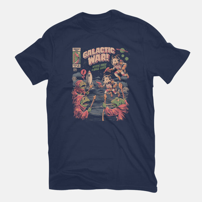 Galactic War-Womens-Fitted-Tee-eduely
