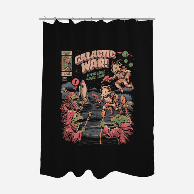 Galactic War-None-Polyester-Shower Curtain-eduely