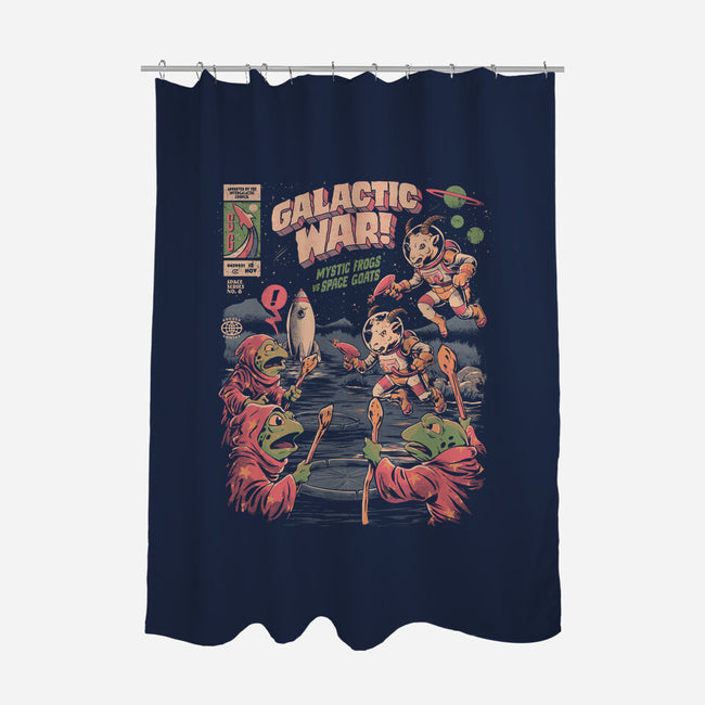 Galactic War-None-Polyester-Shower Curtain-eduely